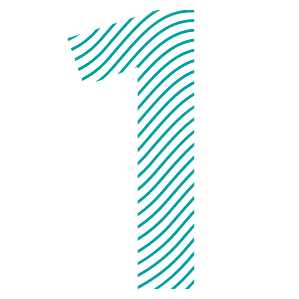 A soft, light blue background with layered geometric shapes in teal, adding visual interest and depth.